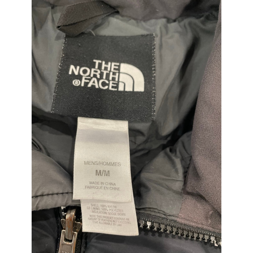 Vtg Y2K The North Face 550 Goose Down Full Zip Puffer Vest Mens Medium Black - Picture 6 of 10